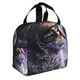 thumbnail image 2 of Easygdp Purple Moon Cat Bolsa Térmica Premium - Tela Oxford Impermeable, Gran Capacidad, Bolsillo Frontal, Unisex para Trabajo, Escuela, Actividades al Aire Libre y Picnics, 2 of 8