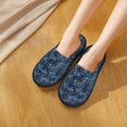 thumbnail image 6 of Fotbe Hawaiian Style Pattern Women's Fuzzy Slippers Plush Slippers Fluffy Winter House Shoes Indoor and Outdoor-Large, 6 of 8