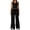 A-Black1122, variant on Women's Drawstring Waist Wide Leg Pants Flowy Active Weekend Long Trousers
