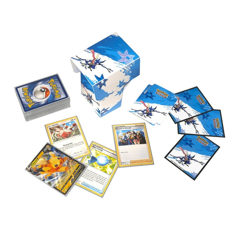 greninja card sleeves Trainer Calem & Holographic which includes enough card sleeves for a full deck and a few extra Card Sleeves Pokmon Greninja Calligraphy
