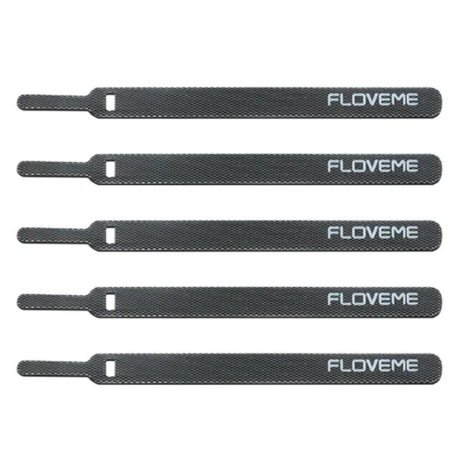 Floveme 5pcs 14cm Cable Organizador Cinturones Auricular USB Gestión Cable Winder