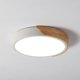 thumbnail image 1 of Plafón De Madera 18w Plafón Led De Madera 4500k Blanco Neutro 30x30cm Plafón Redondo Ultra Delgado 2400lm Lámpara Moderna Para Salón, Dormitorio, Habitación Infantil, Pasillo, 1 of 5