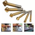 thumbnail image 4 of Countersink Drill Bit Set for Various Materials, High-Speed Steel, Quick Chamfering, Gold Color, 4 of 9