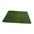 thumbnail image 2 of Almohadilla de orina de césped artificial para perros, tapete de entrenamiento, bandeja para orinar, accesorio de repuesto para caseta de viaje para 46 cm x 58 cm, 2 of 9