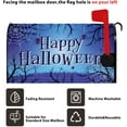 thumbnail image 5 of Happy Halloween Mailbox Cover Blue Night Dead Tree Spooky Graveyard Gloomy Spider Web Scary Magnetic Mailbox Covers Hallowmas Mail Box Post Letter Cover for Home Yard Standard Size 21x25.5 Inch, 5 of 6