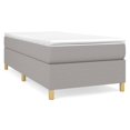 thumbnail image 2 of vidaXL Box Spring Bed Base Platform Bed Frame with Mattress for Bedroom Fabric, 2 of 10