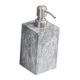 thumbnail image 4 of Botella dispensadora de loción de 500 ml, rellenable, duradera, a prueba de fugas, vacía. textura de borde gris, 4 of 9