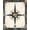 Navy Blue Gold Ivory, Pattern 4, variant on ODIKA Nautical Compass Vintage Maritime Star With Distressed Rope Border for Home Office, Gaming Room, Under Desk, Non-Slip Chair-Friendly