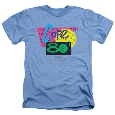 Back To The Future II - Cafe 80's Apparel T-Shirt - Blue
