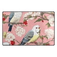 thumbnail image 2 of Birds Butterflies Flowers Area Rug Washable Floor Carpet Mat 60 x 39 inch for Bedroom Living Room Kids Room Home Decor, 2 of 7