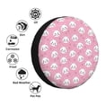 thumbnail image 4 of Yiaed Cute Cat Print Tire Wheel Cover, Waterproof Spare Tire Cover Fit for Jeep, Truck,Trailer, RV, SUV, Camper and Most Vehicle-16 inch, 4 of 6