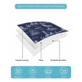 thumbnail image 5 of Quilts Full Size Bedding Set, Nautical Ship Lightweight Quilted Comforter, Blue Vintage Coastal Ocean Lighthouse Map Soft Reversible Bedspread Coverlet with Pillow Covers for All Season, 78" x 90", 5 of 7