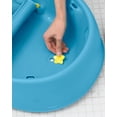 thumbnail image 6 of Skip Hop Baby Bath Tub, 3-Stage Smart Sling Tub, Moby, Blue, 6 of 7