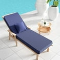 thumbnail image 3 of Aofit Outdoor Water-Resistant Olefin Chaise Lounge Chair Cushion, Removable Waterproof and Fade-Resistant, 1 Count, 3 of 8