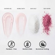 Spa Baskets Gift Sets for Women - 15 Pcs Rose Luxury Bath Relaxing Home Spa Kit Birthday Gifts with Tote Bag for Mom