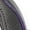 Black with Purple line, variant on Heavy Duty Steering Wheel Cover, Microfiber Leather & Rubber Grip, Non-Slip Heat Resistant Cover, Protector and Decor for Cars