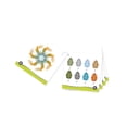 thumbnail image 2 of Guidecraft Guidecraft Interlox Leaves - 96 Piece Set: Construction Toy - Creativity and Educational Building Toys for Children, 2 of 7