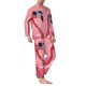 thumbnail image 2 of Fotbe Cool Flamingos Sunglasses Scene Pijama de Hombre con Estampado de Manga Larga, Conjunto de 2 Piezas, Ropa de Dormir Suave y Cómoda con Bolsillos-XX-Large, 2 of 7