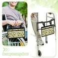 thumbnail image 3 of Jiueut Sunflower Butterfly Wheelchair Armrest Side Hanging Storage Bag Wheelchair Armrest Side Hanging Bag Wheelchair Bags to Hang on Back Wheelchair Side Holder Wheel Chair Bag, 3 of 7