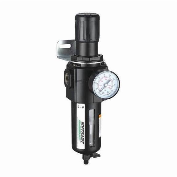 Speedaire Filter/Regulator,11.93 In. H,3.15 In. W 4ZL02
