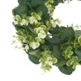 thumbnail image 4 of Eucalyptus Wreath, Spring Artificial Green Leaves Wreath for Front Door Window Wall Decoration, 4 of 10