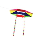 thumbnail image 4 of Cometa colorida para exteriores, divertida, con paracaídas, grande, fácil de volar, de cola larga, de una línea, ideal para surfear en playa,, 4 of 9
