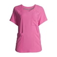 thumbnail image 6 of ClimateRight by Cuddl Duds Short Sleeve V-Neck Scrub Top (Women's ), 6 of 6