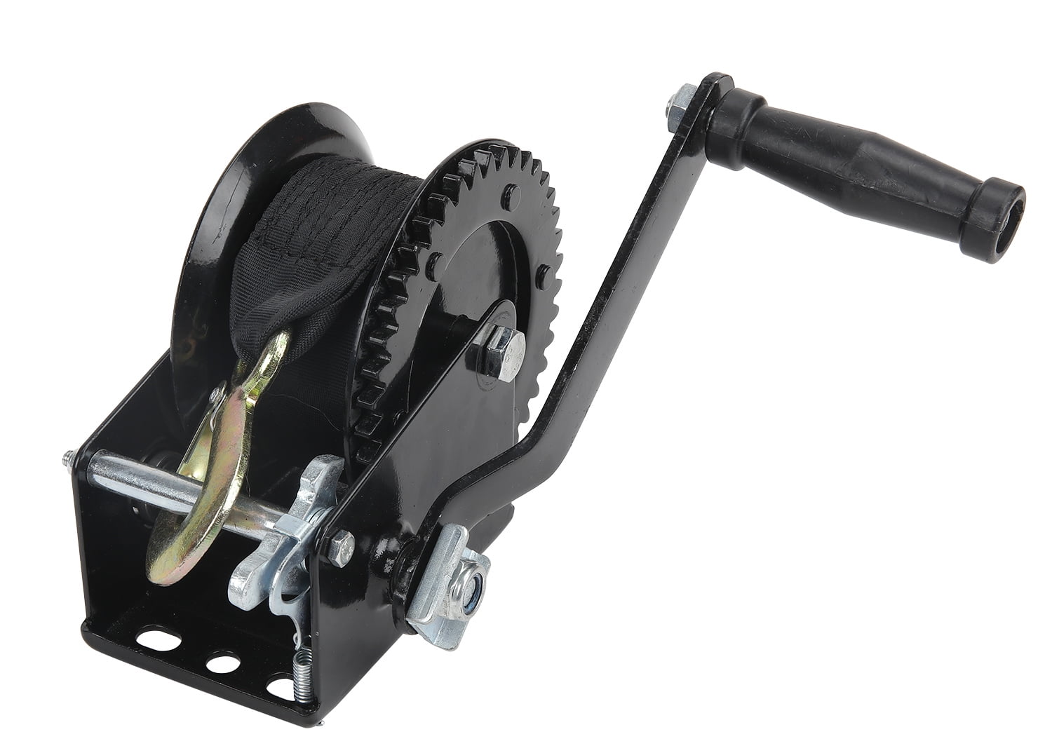 Ozark Trail 1200 lb Trailer Winch with 20Foot Strap, Boat Trailering