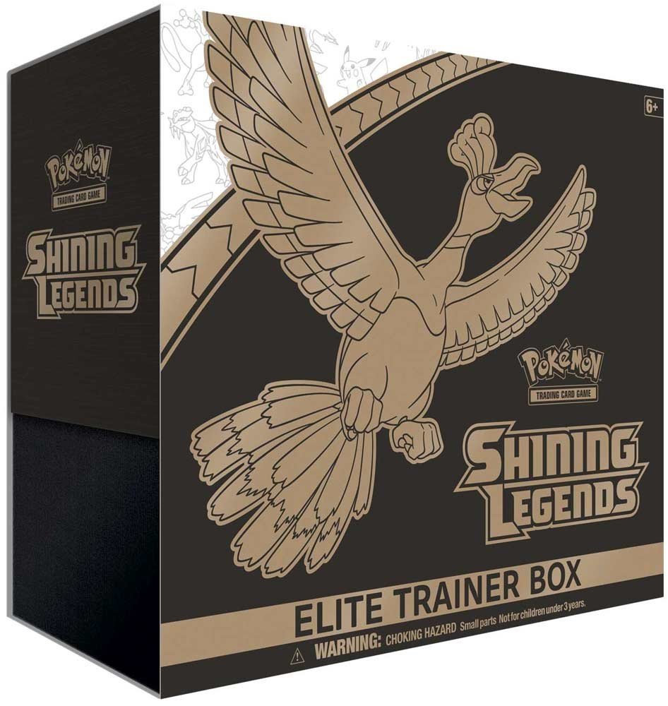 pokemon shining legends elite trainer box collectible cards Pokemon Shining Legends Elite Trainer Box Collectible Cards