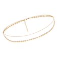 thumbnail image 2 of Cadena de cinturo Hippie Cinturón de cinturo Del Vientre Cinturones de Playa Cadenas de Cuerpo de Múltiples Capas Joyería para Mujeres Niñas (70 Cm, 2 , dorado Fernando Cadena del cuerpo del bikini de las mujeres, 2 of 8