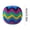 F, variant on Woven Juggling Beanbags, Handmade Multi-Color Sandbags for Beginners, Coordination Game Toy, Outdoor Play Set, Soft Knit