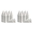 thumbnail image 1 of White Paper Cone Cups, Snow Cone Cups,Coated Leakproof Cone Paper Cups for Slush, Shaved Ice, Water 400Pcs, 1 of 5