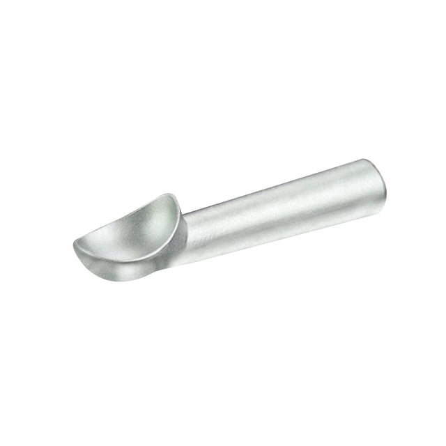 veasfak Ice Cream Cookie Spoon Liquid Filled Heat Conductive Handle Nonslip Handle Grey