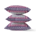 thumbnail image 2 of Holy Tie Die Flower Broadcloth Fabric Blown and Closed Pillow - Magenta Beige, 2 of 4