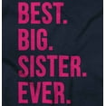 thumbnail image 2 of Best Lil Sister Ever Younger Sibling Youth T Shirt Tee Girls Infant Toddler Brisco Brands 4T, 2 of 5