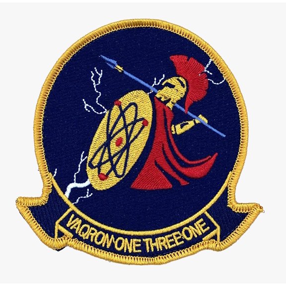 VAQ-131 Lancers Friday Patch With Hook and Loop, 4