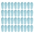 thumbnail image 1 of Uadme 20 Paires de Pantoufles de Spa jetables à Bout Ouvert Pantoufles de Spa Blanches Pantoufles d'invité d'hôtel de Spa Pantoufles de Spa moelleuses pour l'hôtel, la Maison(Bout Ouvert Bleu), 1 of 8