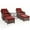 Red, variant on Bellefurn Outdoor Swivel Rocker Chairs Set of 2,Patio Swivel Glider Chairs with 6 inch Thick Cushions,Patio Furniture Rocking Chairs Set for Porch,Garden,Balcony