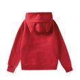 thumbnail image 4 of Kaprioy Womens Hoodie Cat Ear Print Cute Tops Blouse Fall Fashion Clothes Long Sleeve Pocket Sweatshirt Hooded Pullover Shirt Red, L, 4 of 4