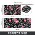 thumbnail image 7 of Pioneer Flower Floral Print Pattern Kitchen Rugs Sets Of 2,Anti Fatigue Kitchen Mat Rugs Non Slip Washable,Decorative Kitchen Floor Mats for Kitchen,Sink,Laundry,17"x30"+17"x47", 7 of 7
