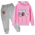 thumbnail image 2 of Sudadera con capucha de Gabby Cats para niños, ropa para casa de muñecas Gabby para niñas pequeñas, sudaderas con capucha y pantalones, conjuntos de 2 piezas, bonito disfraz para niños, chándales para, 2 of 4