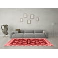 thumbnail image 3 of Ahgly Company Machine Washable Indoor Rectangle Oriental Red Traditional Area Rugs, 2' x 5', 3 of 4