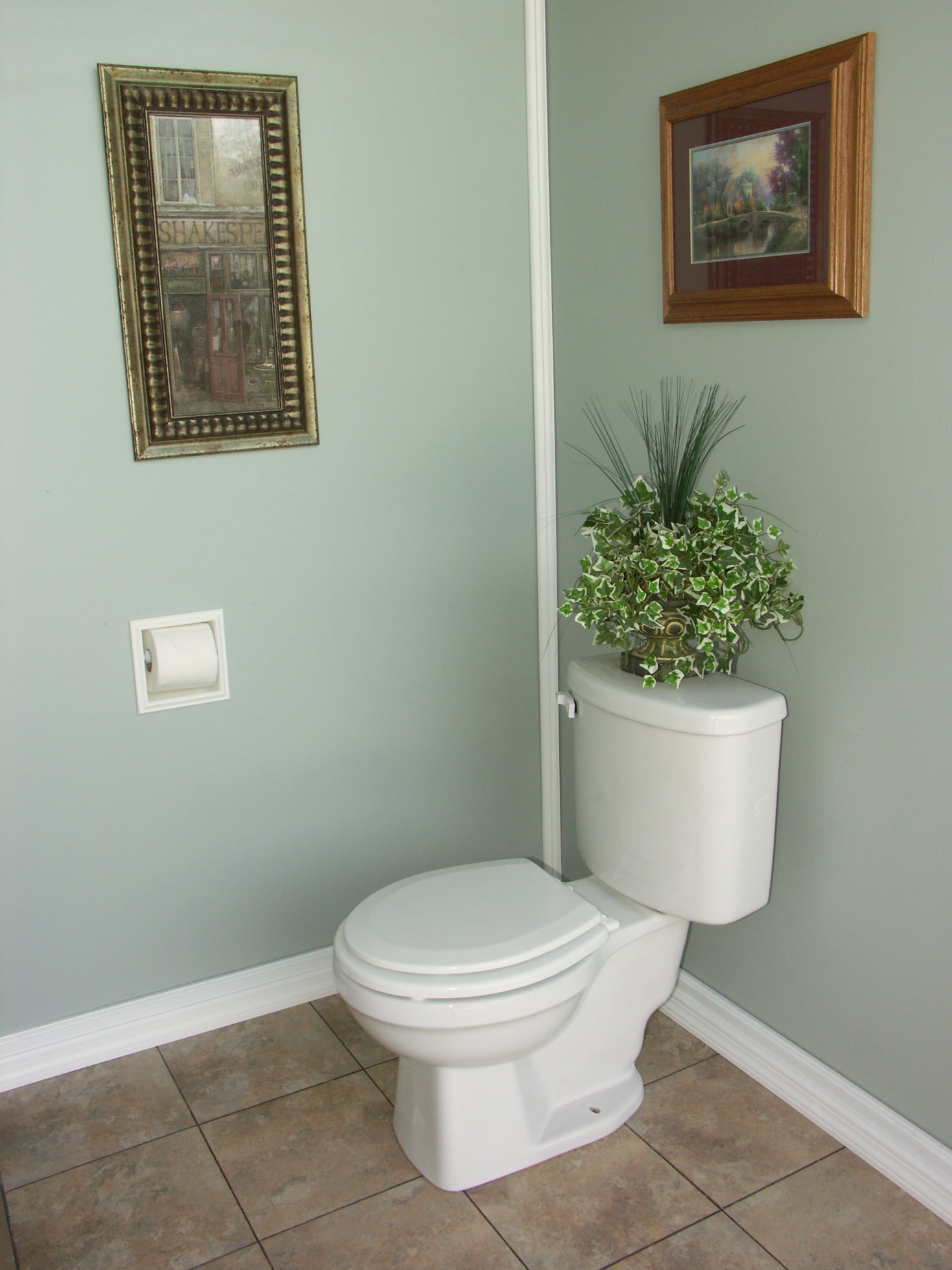 Rhea Recessed Plastic Toilet Paper Holder - 5.5" x 5.5"