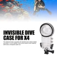 thumbnail image 3 of Camera de Acción Case de Buceo Invisible, Camera de Acción Case de Protección Submarina Anti Scratch PC PMMA ImpactO Resistente Para Nadar, 3 of 7