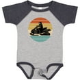 thumbnail image 3 of Inktastic Snowmobile Retro Sunset Boys or Girls Baby Bodysuit, 3 of 5
