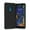 Black, variant on GSA Rubberized Shockproof Hybrid Case for LG K40, Harmony 3 Black