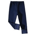 thumbnail image 3 of Hessimy Girls' Jeans Baggy High Waist Pants Wide Leg Pants Teen Clothing Justice Girls Clothing Autumn Winter Spring Summer (Navy,11-12 Years), 3 of 7