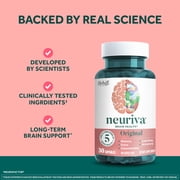 Neuriva Original Brain Health Supplement, Support for Memory and Focus, 30 count Capsules