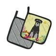 thumbnail image 2 of Caroline's Treasures Easter Standard Schnauzer Pair of Pot Holders, 2 of 3