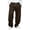 Brown, variant on CBASIHI Mens Wide Leg Sweatants with Pockets- Casual Fall Elastic Waist Drawstring Baggy Streetwear Pants Black Size S-3XL